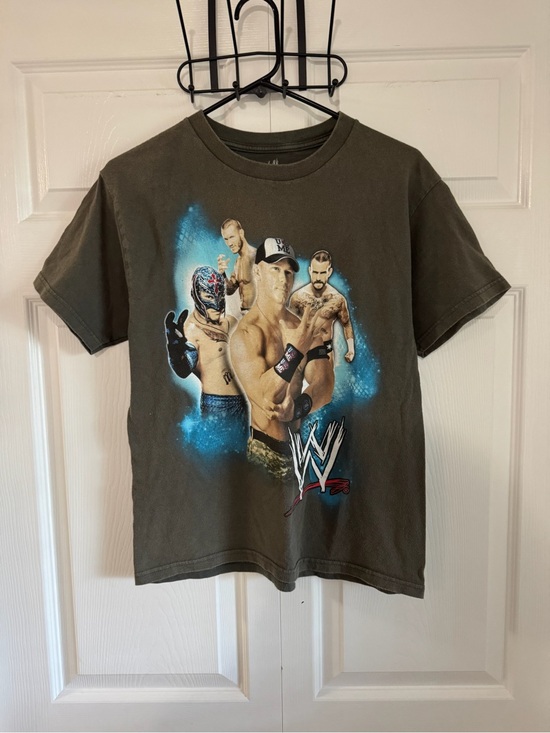 WWE Other - WWE Youth Large John Cena CM Punk Rey Mysterio Randy Orton Graphic T-Shirt
